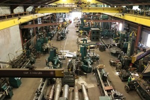 18,000 foot machine shop containing manual and CNC machines